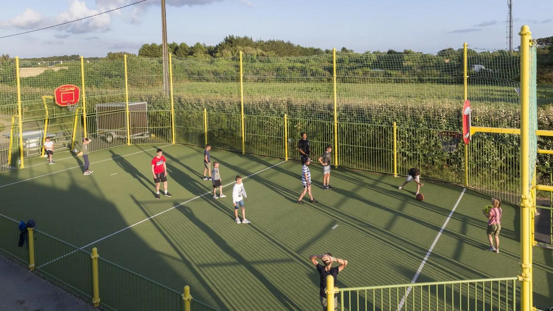 Отель Domaine Residentiel De Plein Air Cap Finistere Пенмарк
