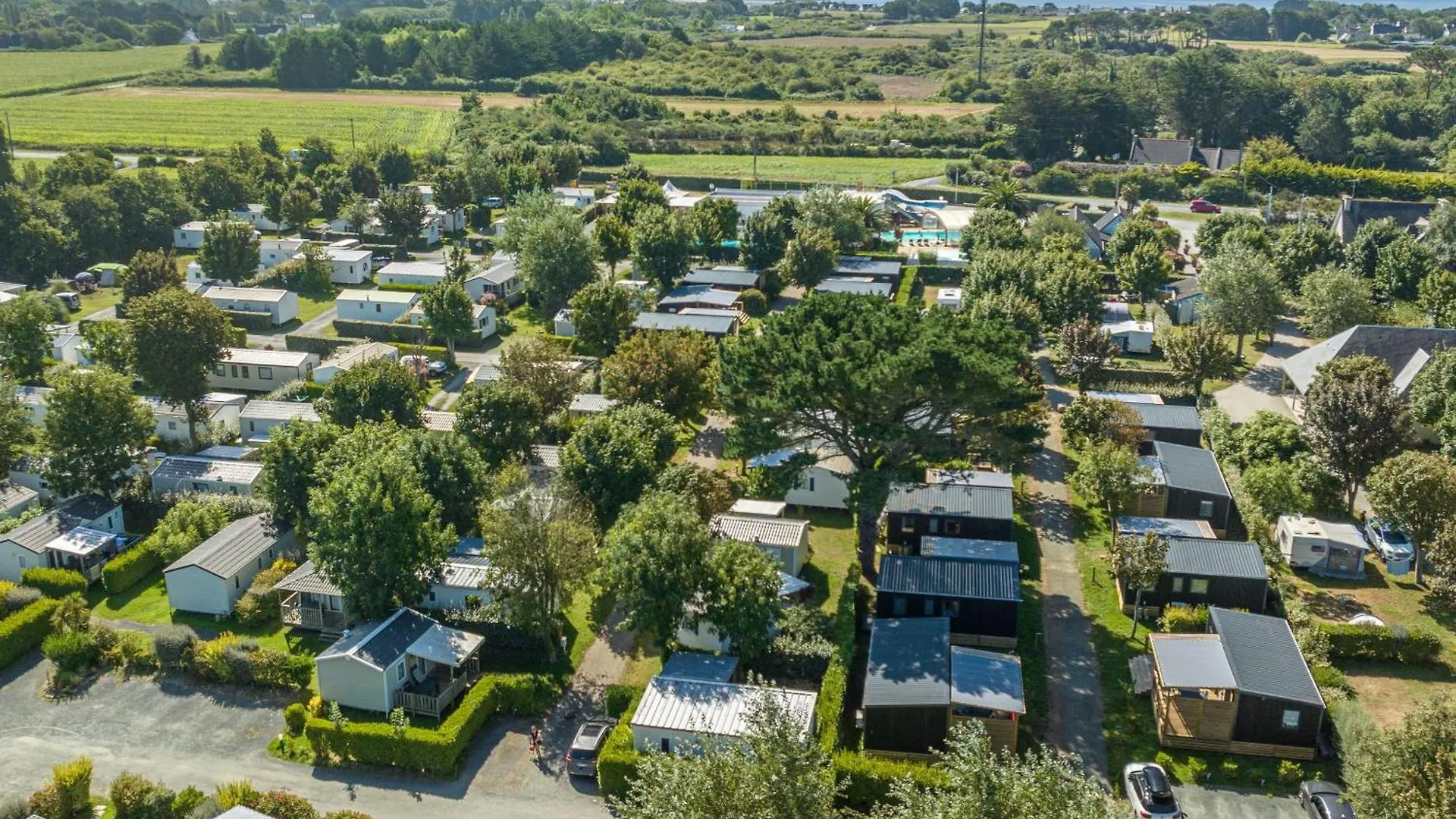 Отель Domaine Residentiel De Plein Air Cap Finistere Пенмарк Кемпинг